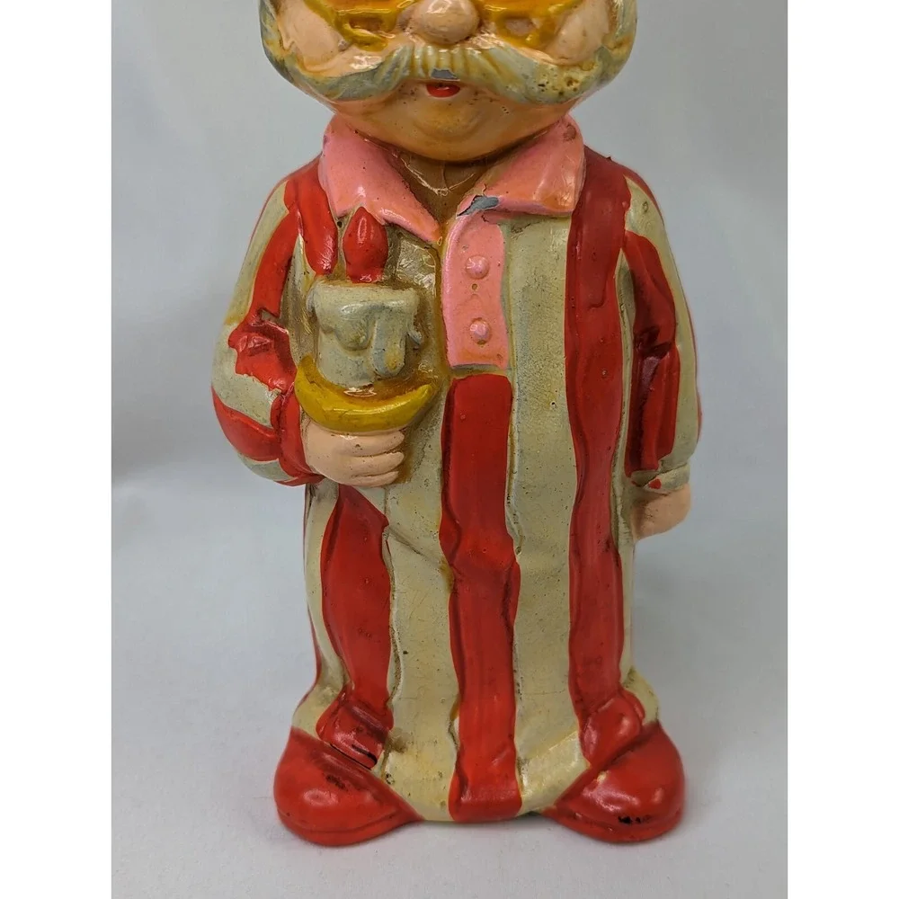 Vintage Santa Claus Figure‎ Pajamas 7 Inch Japan